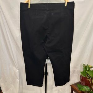 NYDJ brand, black capri pants, size 16